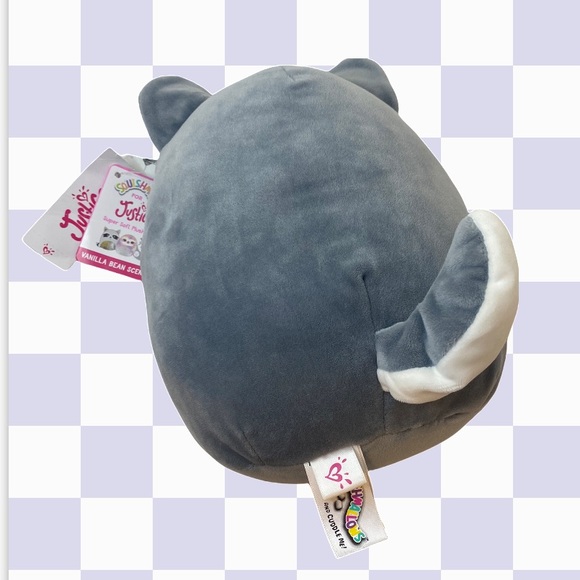 RARE SQUISHMALLOWS Iris The Husky JUSTICE Scented 10” Collectable Plush NWT. - Picture 7 of 7